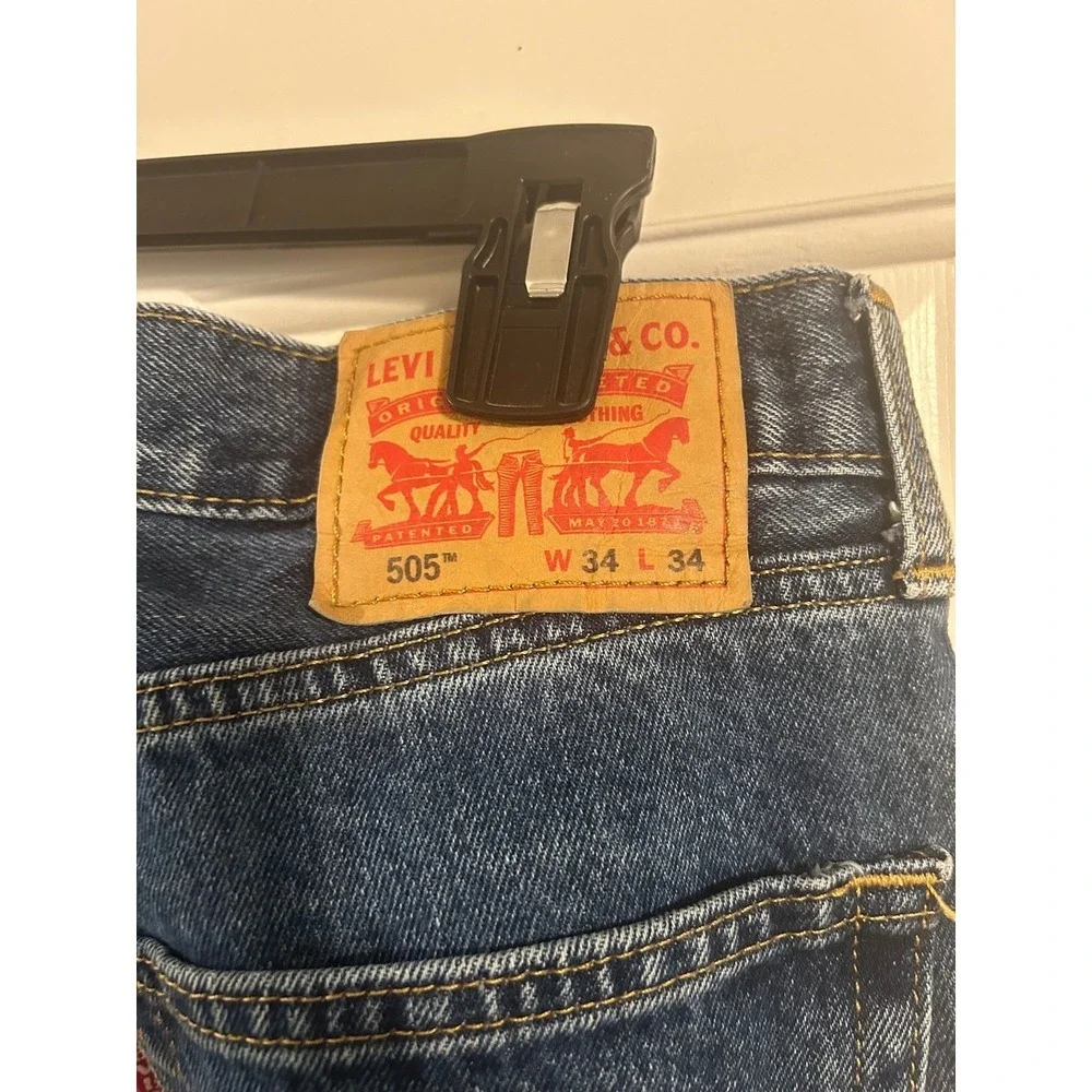 Levi's 505 Regular Fit Straight Leg Jeans